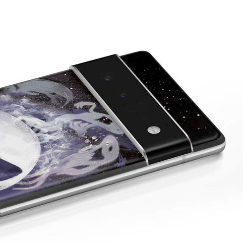 Disney The Nightmare Before Christmas Jack Skellington Face Art Google Pixel 6 Skin
